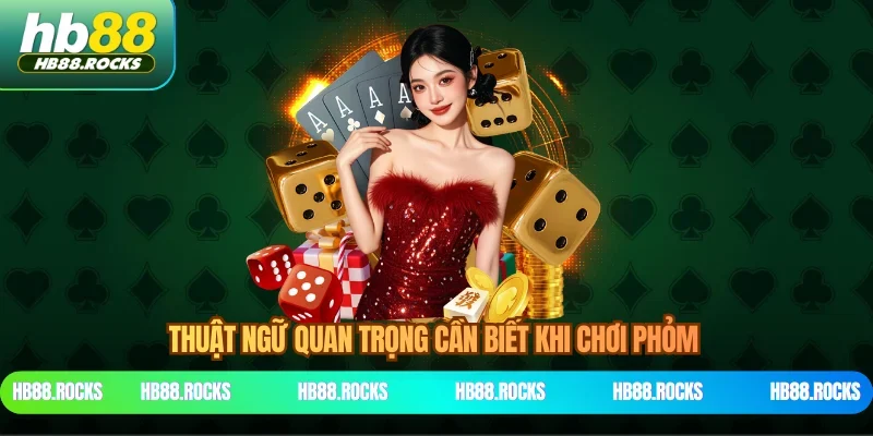 Thuật ngữ quan trọng cần biết khi chơi phỏm 