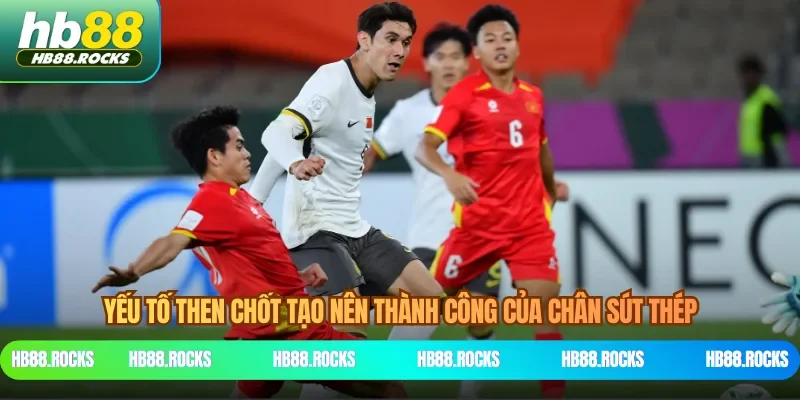 Yếu tố then chốt tạo nên thành công của chân sút thép