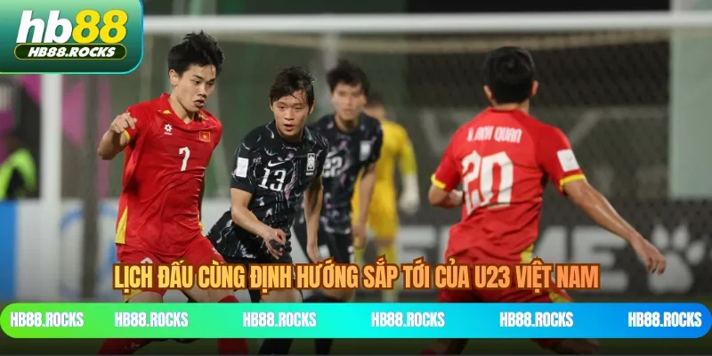 Lịch đấu cùng định hướng sắp tới của U23 Việt Nam